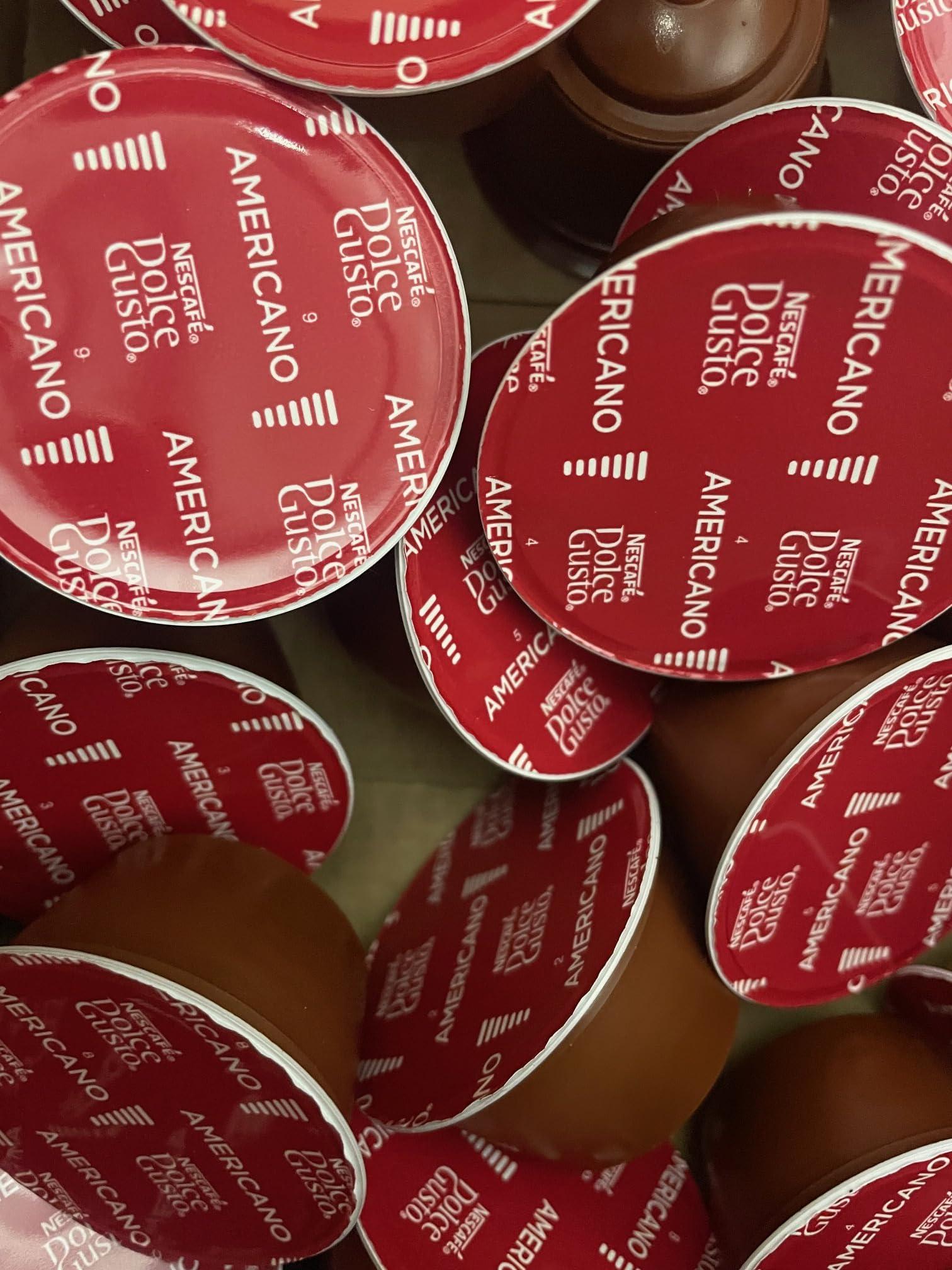 The CoffeeMarket ltd Buy 10,20,30,50,80 & 100 Compatible with Dolce Gusto Coffee Pods : Americano - SOLD LOOSE