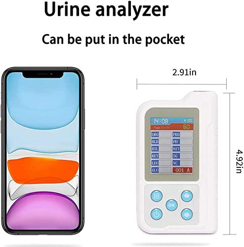 FreshCart Basics Digital Urine Analyzer for Home, 11 Routine Analysis Testing Instruments with PH Test Strips - Hospitals and Clinics Quality Testing at Home