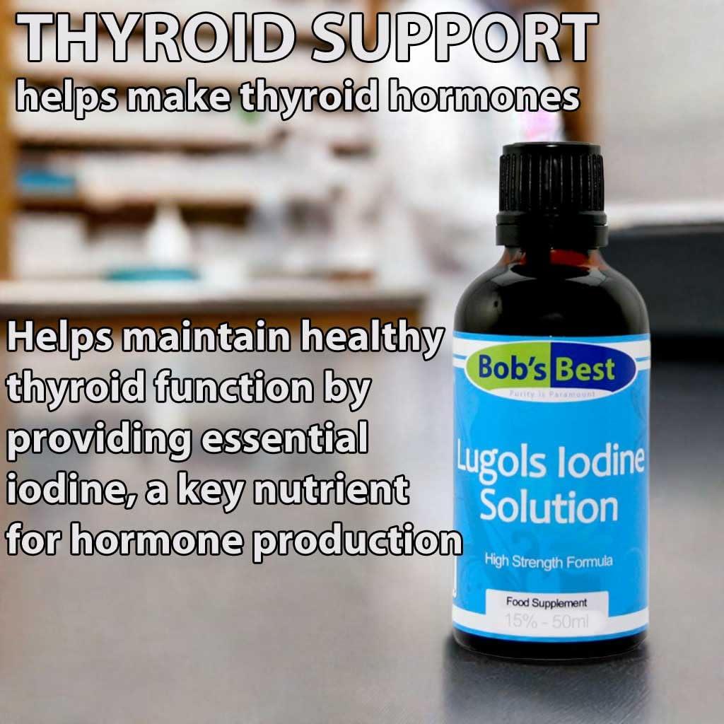 Bob's Best Lugol's Iodine Solution - 3% - 50ml