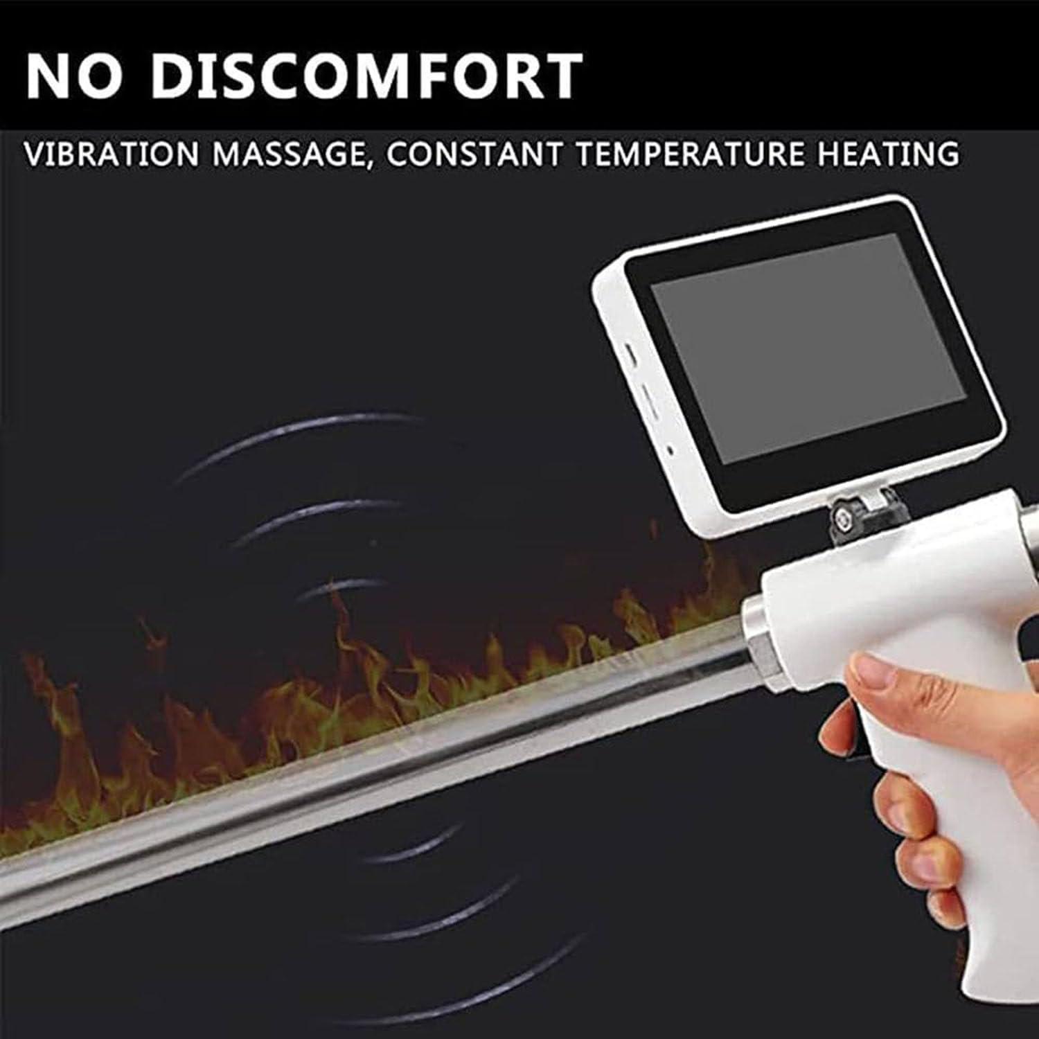 GTANND GTANND Visual Cow Artificial Insemination Gun Kit,Cow Veterinary Breeding Kit,Visual Endoscope Breeding Kit,With Camera Rotatable Screen For Farm/Ranch