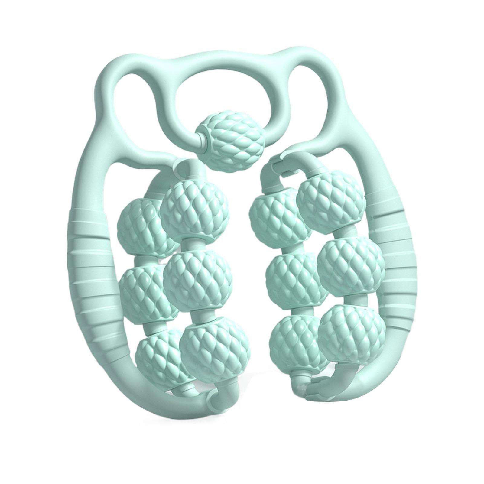 Wpsagek Wpsagek Leg Roller - Double-Row Ring Leg Massager - Body Massage Tools, Muscle Roller, Deep Tissue Massager, Hand Roller for Muscle Soreness, Stiffness and Tightness