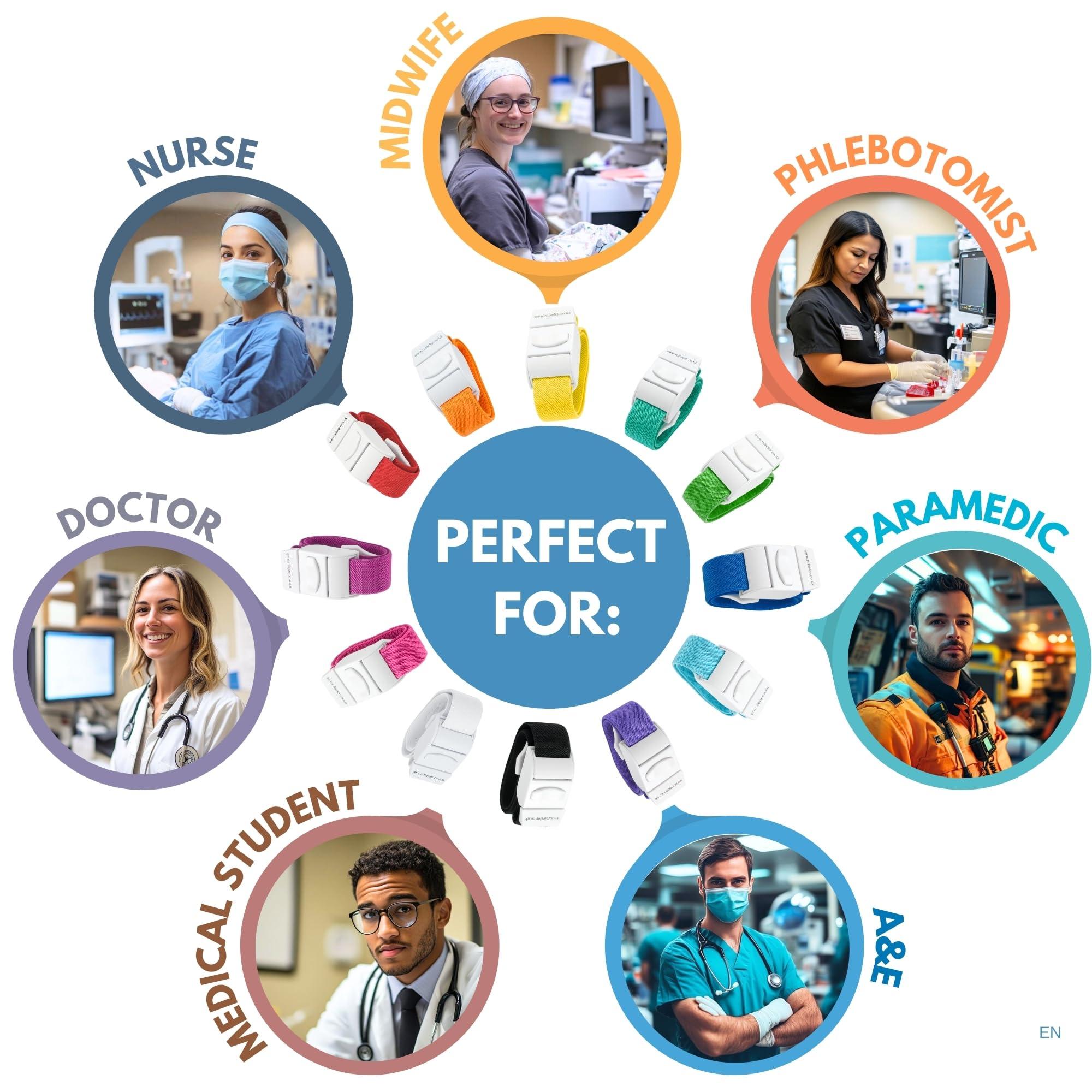 ROLSELEY ROLSELEY Personalized Quick and Slow Release Medical Tourniquet Yellow