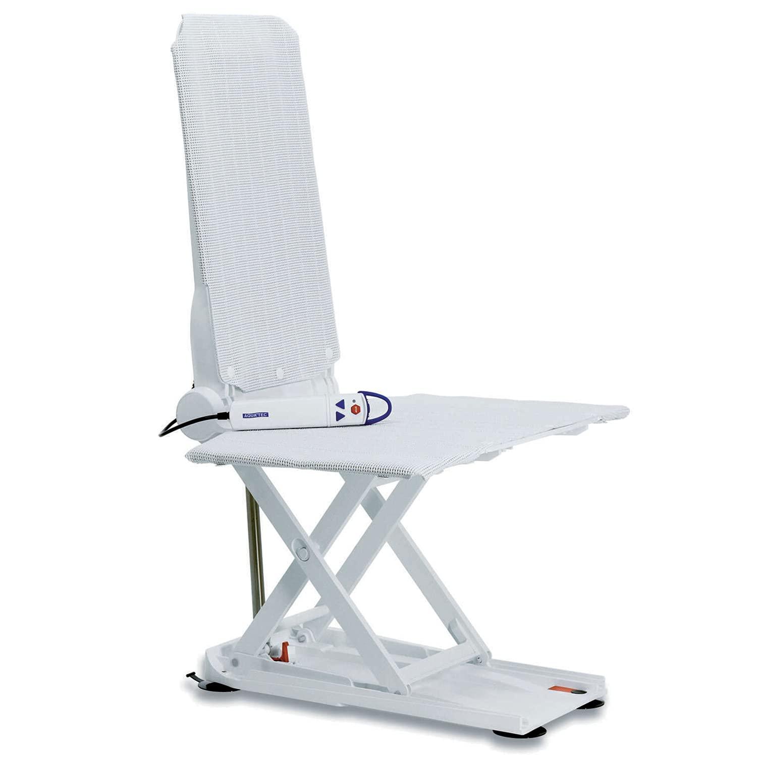 Invacare Reclining Bath Lift - Invacare Aquatec Orca Bath Lift - Bathroom Aids & Safety - White Covers