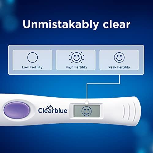 Clearblue Clearblue Advanced Digital Ovulation Test and Early Pregnancy Test - Trying for A Baby Kit, Double Your Chances of Getting Pregnant, 30 Digital Ovulation Tests and 3 Ultra Early Pregnancy Tests