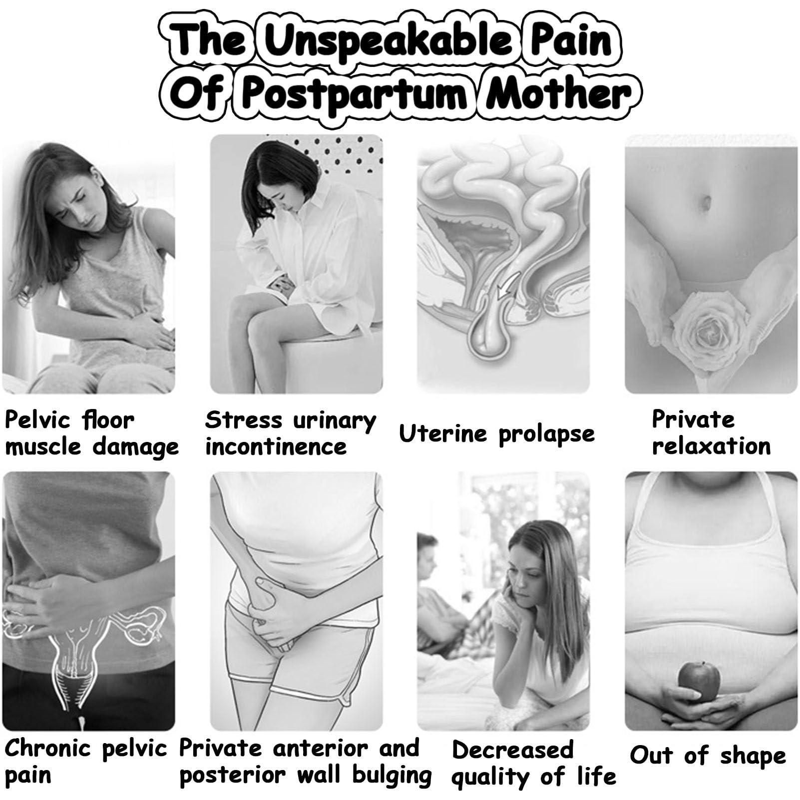 Hydravex Pelvic Floor Strengthening Device, Electric Pelvic Muscle Exerciser for Women, Stimulate & Tighten 12,000x, Magnetic Design, Pelvic Floor Muscle Trainer for Stronger Pelvic Muscles,Purple