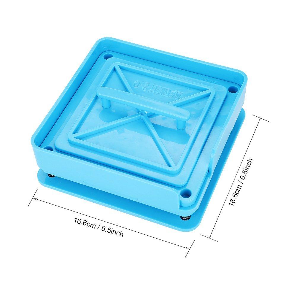 Greensen Manual Capsules Filler Machine 100 Holes Empty Capsule Plates with Spreader, Filling Tool Capsule Maker for Size 0 Capsules Holding Tray Capsule Filler Hospital Clinic Laboratory and Home Use (0#)