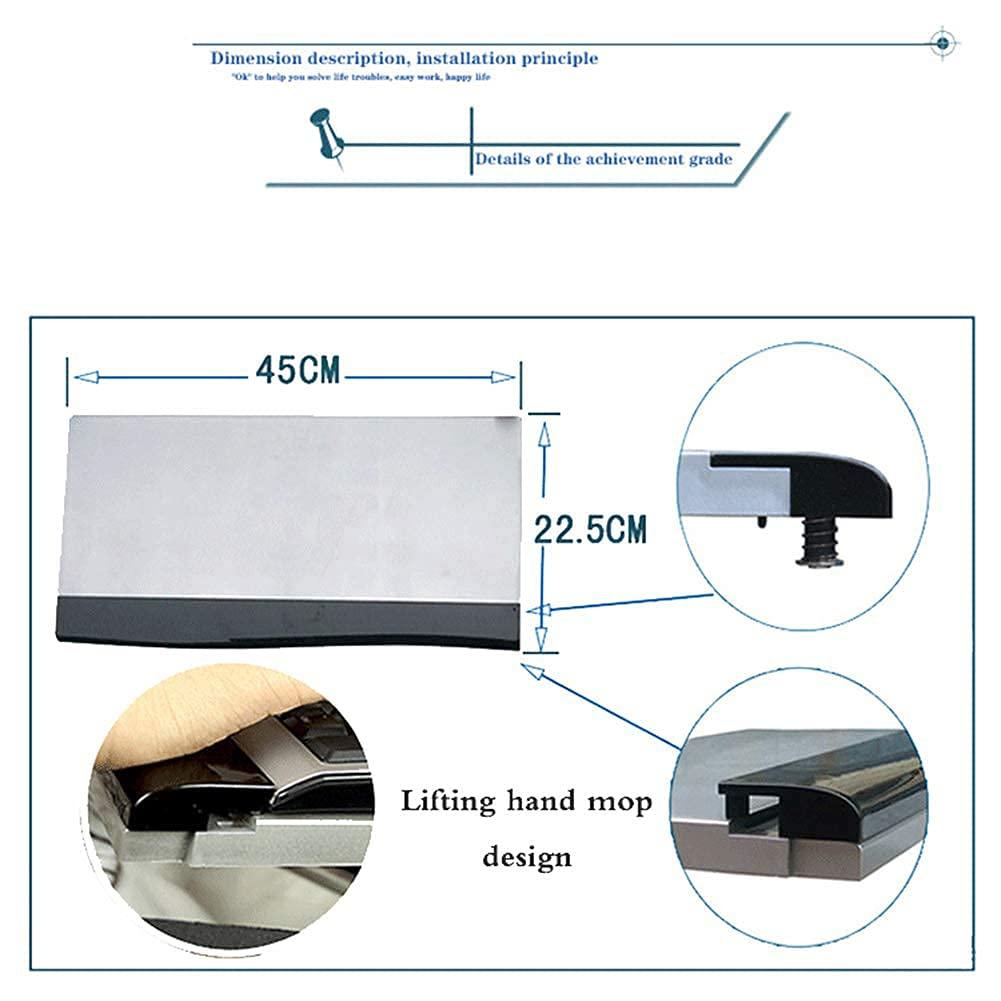 NCLCPVO NCLCPVO Wheelchair Tray Ergonomic Wheelchair Computer Desk, Adjustable Distance and Height, Universal Trays Removable Wheelchair Lap Tray Table for Eating Reading & Resting