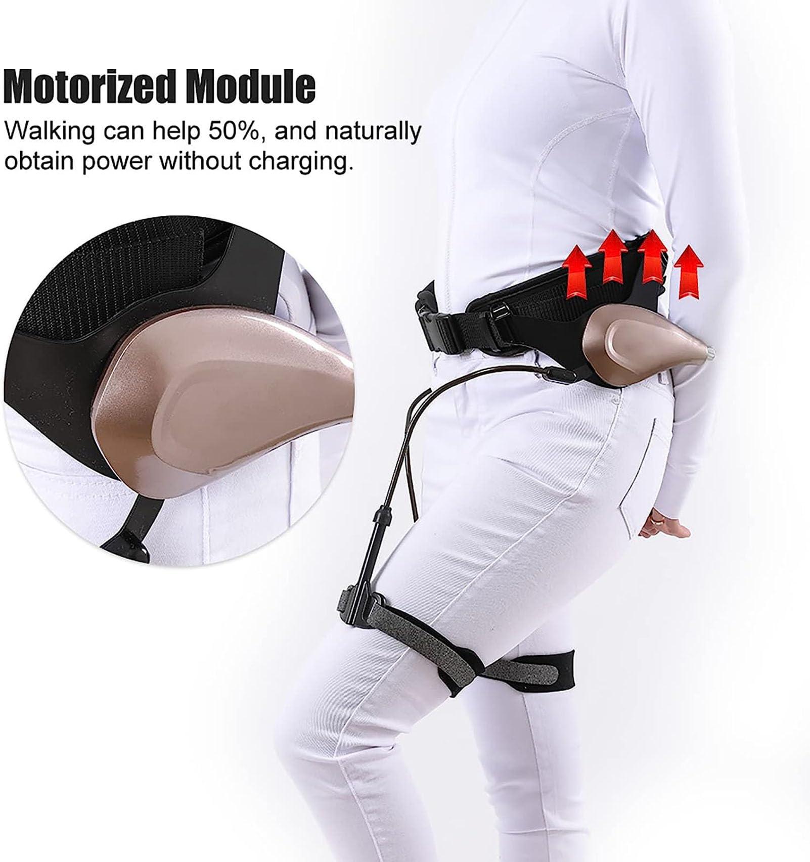 HSRG Bionic Body Power Walking Aids, Walking Can Help 50%, Lower Limbs Assisted Rehabilitation Training Equipment, Naturally Get Power Without Charging, for The Elderly, People with Limited Mobility