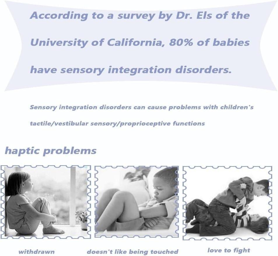 DTREEL DTREEL Sensory Body Socks Sensory Compression Blanket Children Adults Aids For Autism SPD Fears Lack Of Concentration(Green,S)