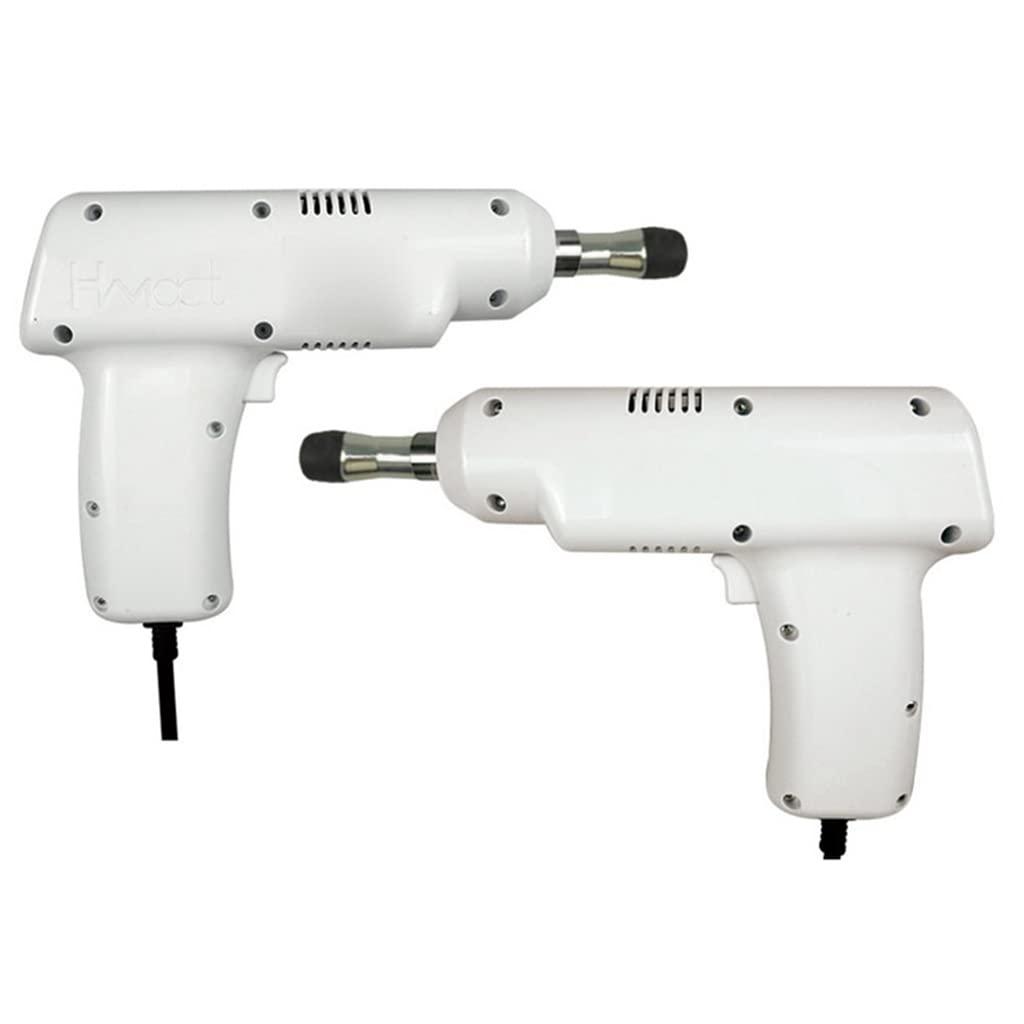 TOP1US TOP1US Spine Activator Electric Chiropractic Adjusting Tool with 4 Massage Heads,LED Therapy Massager,Good for Scoliosis Thoracic Spondylosis Cervical Spondylosis(450N, White)