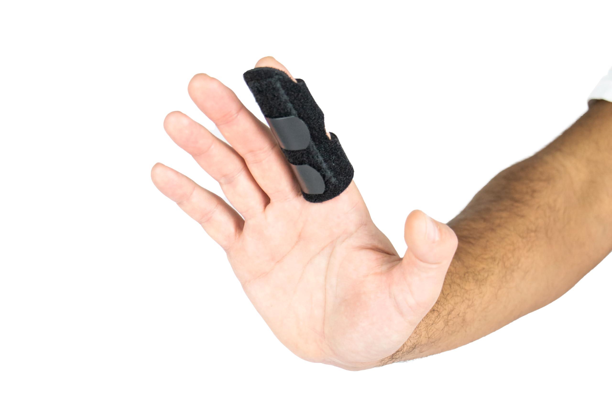 VITTO VITTO Finger Splint for Arthritis - Finger Splints for Broken Finger, Trigger Finger or Mallet Finger. Finger Support for Little Finger, Ring Finger or Middle Finger