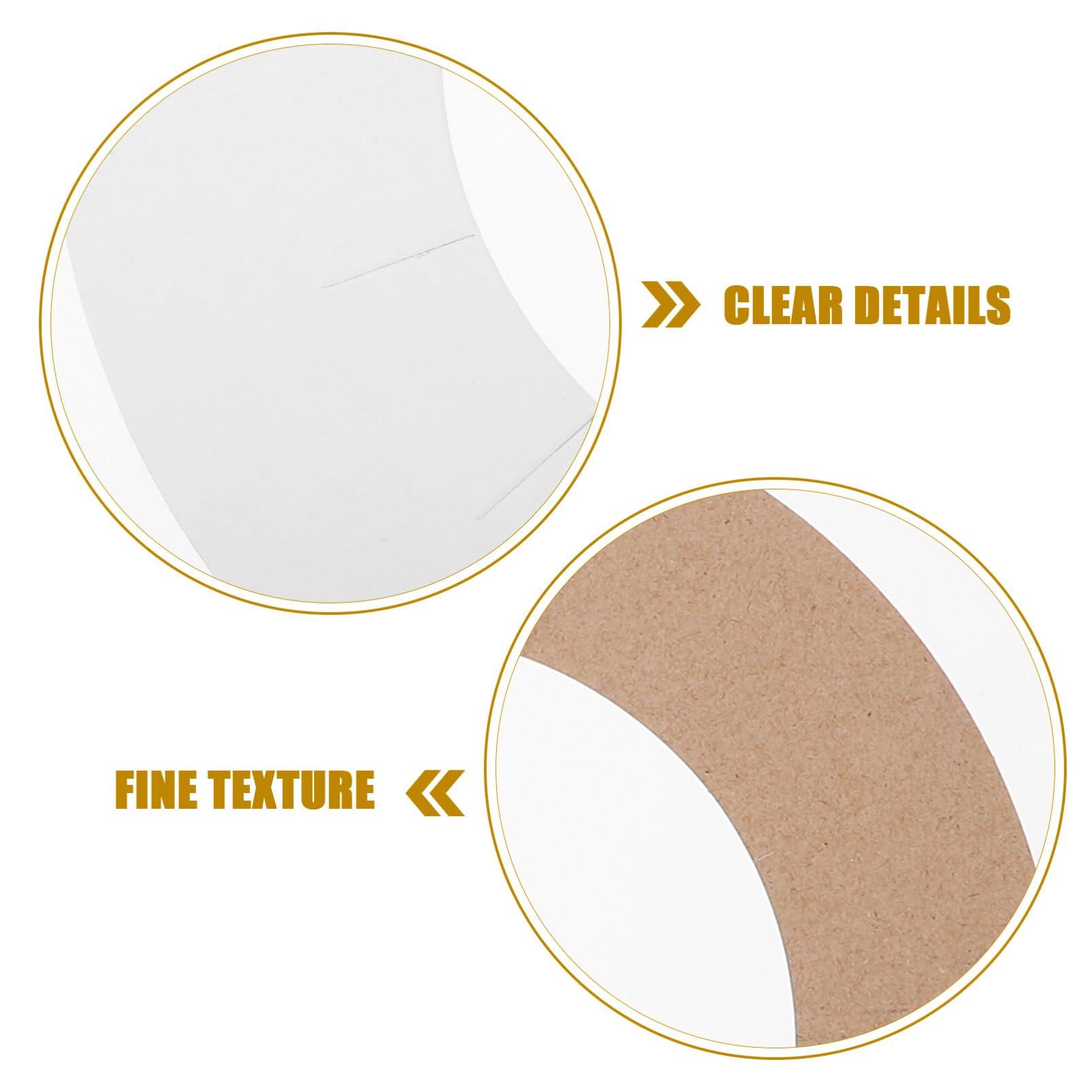NOLITOY NOLITOY 50Pcs Wax Warmer Pads Paper Gaskets for Wax Warmer Disposable Spill-proof Gaskets