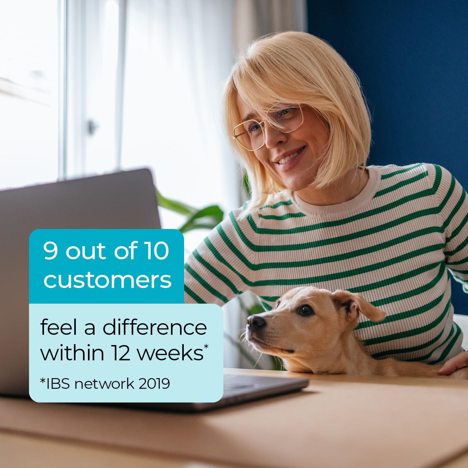 PrecisionBiotics Alflorex Original - Daily Gut Health Probiotics Supplement with Unique Bifidobacterium Longum Bacteria Strain 35624 - Bacterial Cultures - 30 Capsules