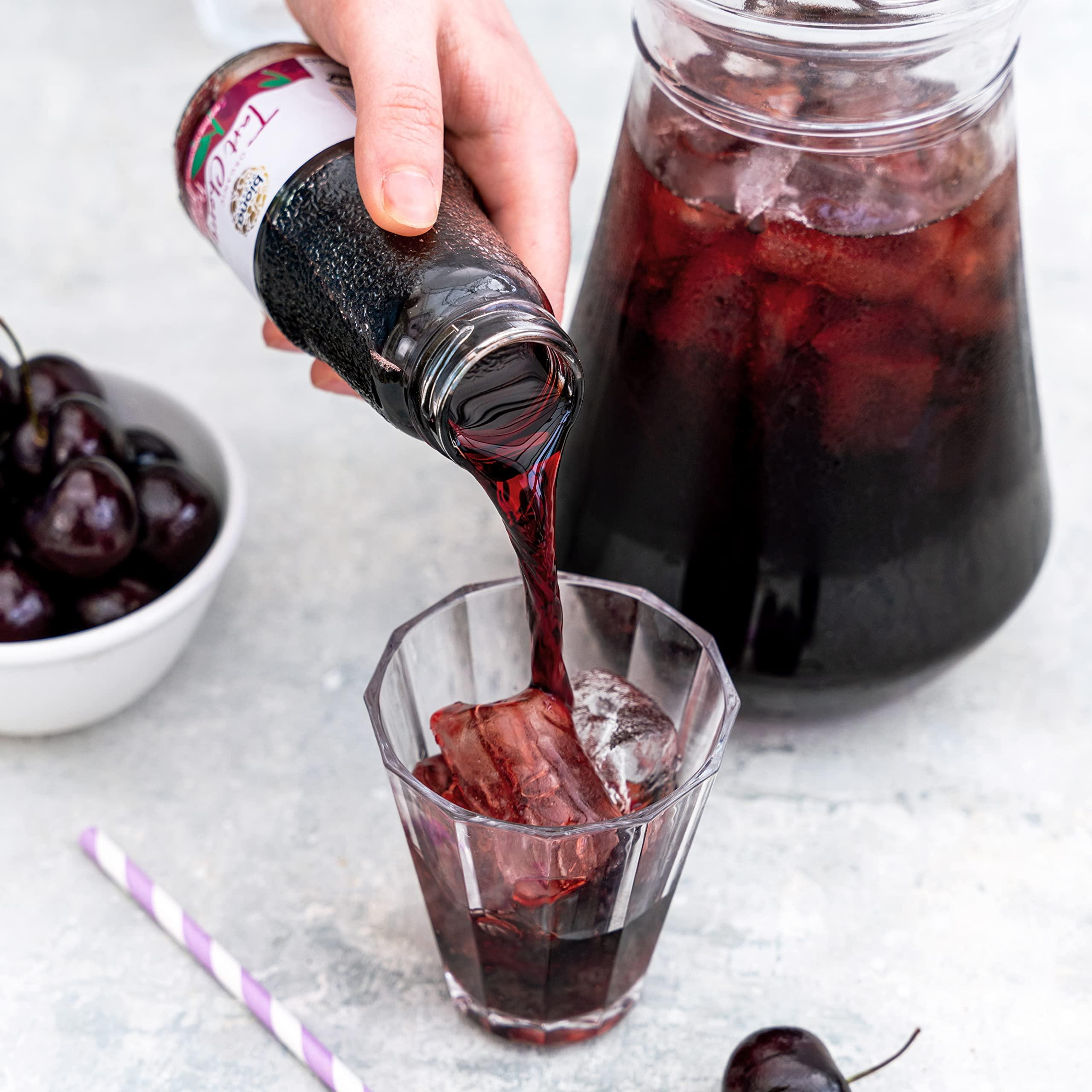 Biona Biona Organic Tart Cherry Juice 200 ml, Pack of 6 - Not from Concentrate - Pure, Pressed Fruit Juice - Freshly Harvested by Organic Farmers