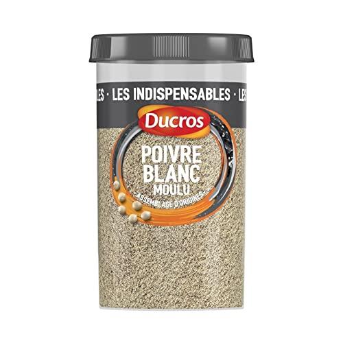 Ducros Ducros - White Pepper Classical # 8 90G - Lot of 3 - Price Per Lot - Fast Delivery