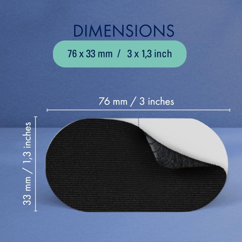 CureTape Strong Hold Tape Strips | Hypoallergenic Breathable Tape | Comfortable Micropore Tape Strips | 60pcs Bulk Pack