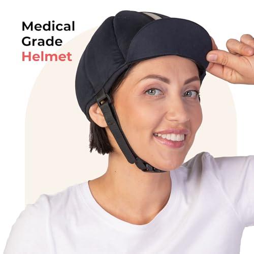 Ribcap Ribcap Hardy Medical Helmet | Navy Blue | Small (53-55 cm) | Protective Medical Helmet for Adults | Padded Helmet For Elderly Falls | Epilepsy Seizure Helmet | Fashionable & No Stigma
