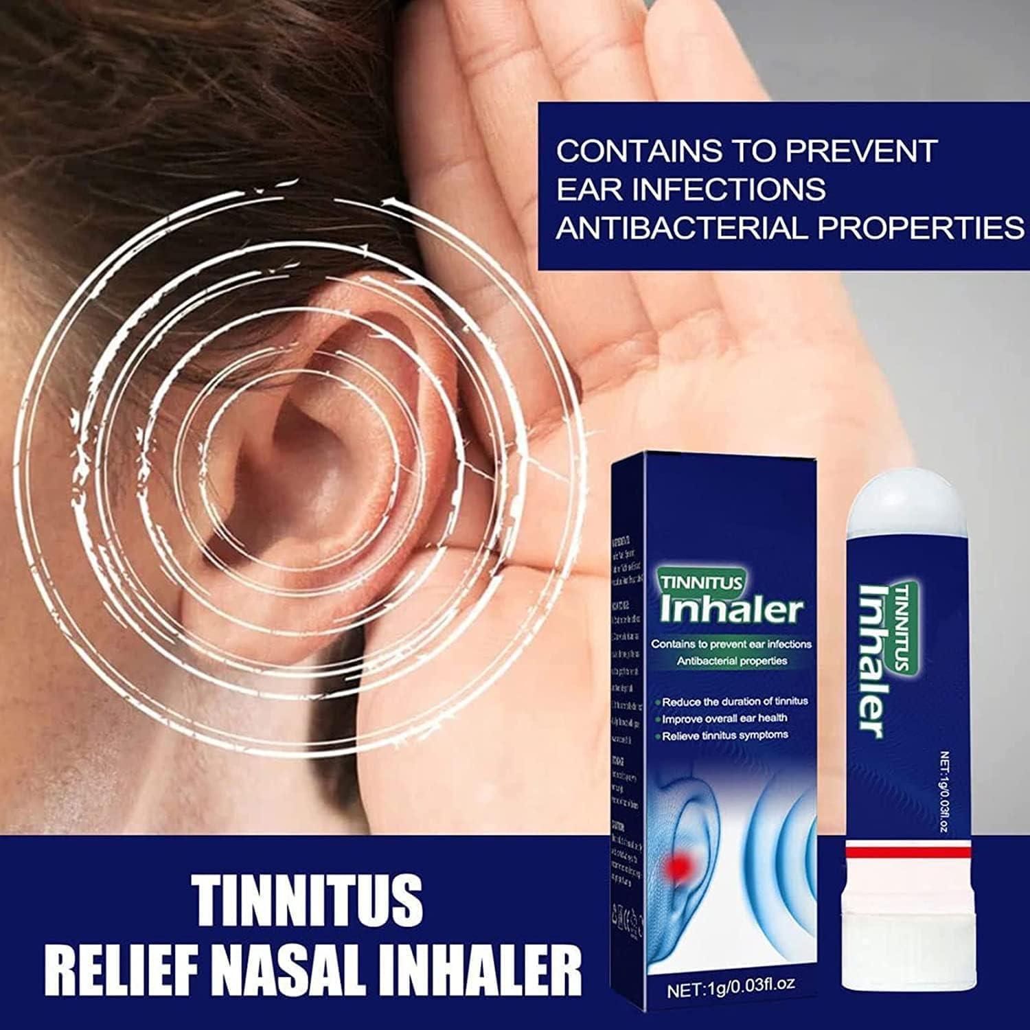 Endxedio Echo Ease Inhaler,Instant Tinnitus Relief Nasal Inhalers,Anxiety Relief Gifts for Tinnitus Symptoms Difficult of Hearing Ear,Help Stop Ear Ringing (3pcs)
