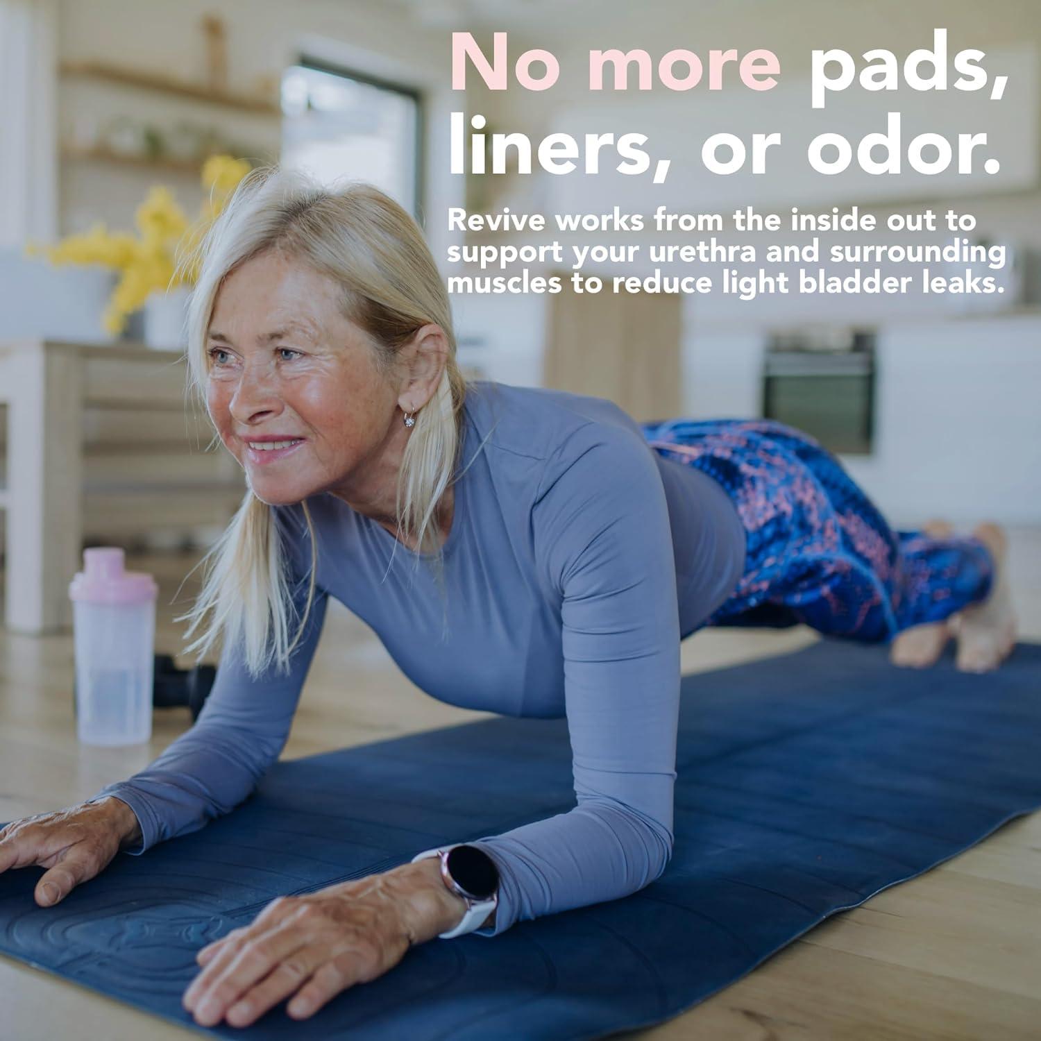 RINOVUM Revive Reusable Bladder Control Support for Women, One Month Supply