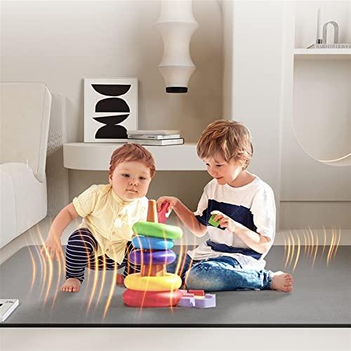 QCLUEU QCLUEU Carbon Crystal Floor Heating Pad, Electric Feet Heater Mat Adjustable Temperature Quick Heated Foot Warmers, For Office, Home, Electric Heated Carpet (Size : 140x200cm(65.1x78.8in))