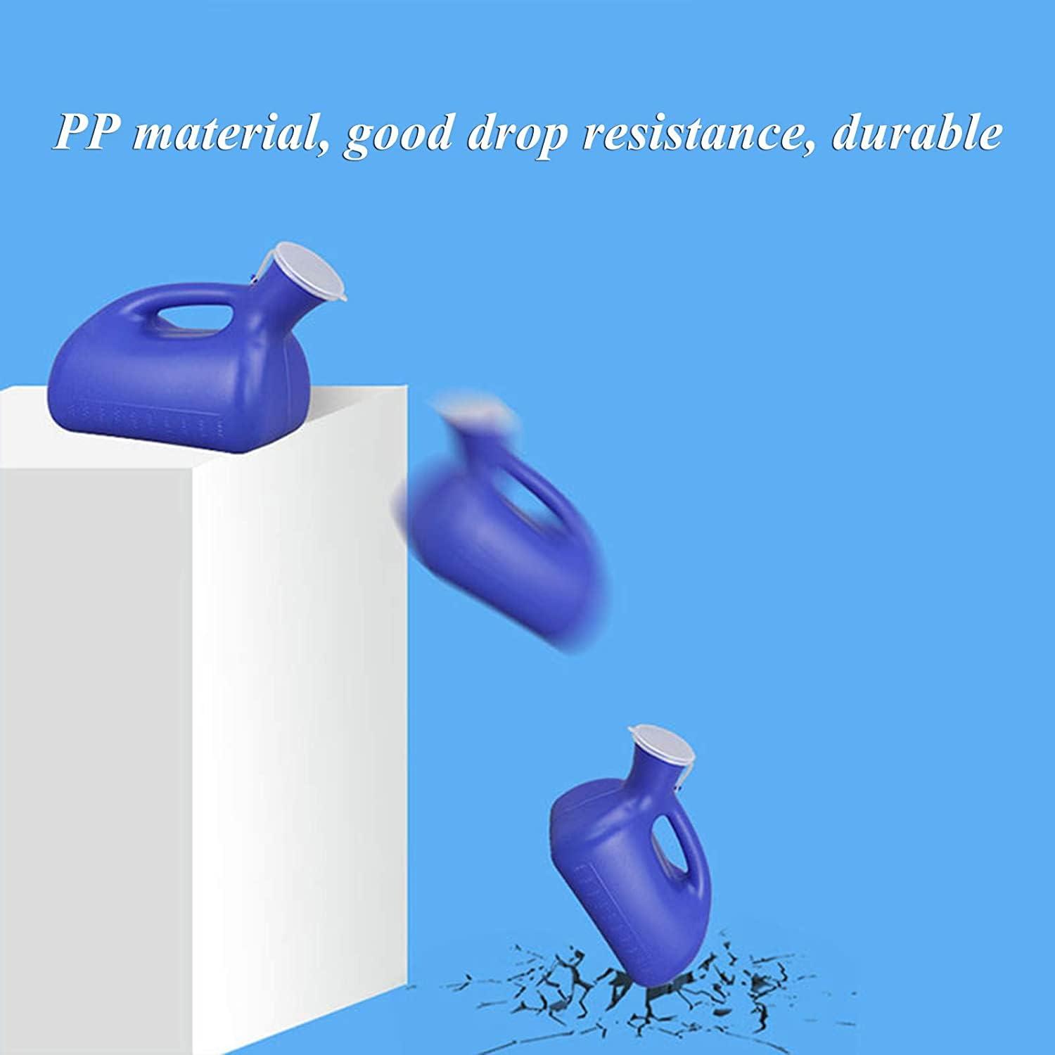 OqcEha OqcEha Urine bottles male,Male urinal bottle, 3000ML Large Male Urinal Portable Mens Potty Pee Bottle Collector Travel Toilet