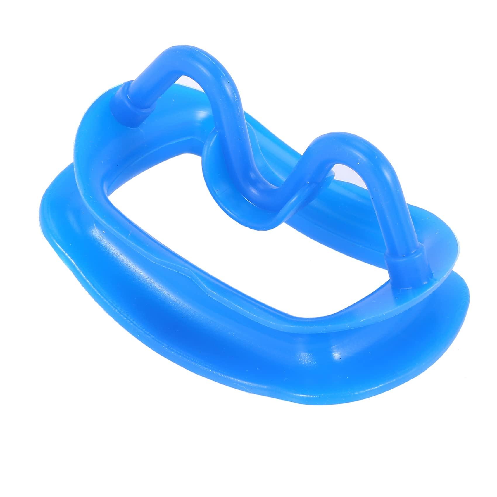 Energetic Blue 1 Piece Soft Silicone Intra- Lip Dental Spreader Mouth Opener Cheek Expander Orthodontics