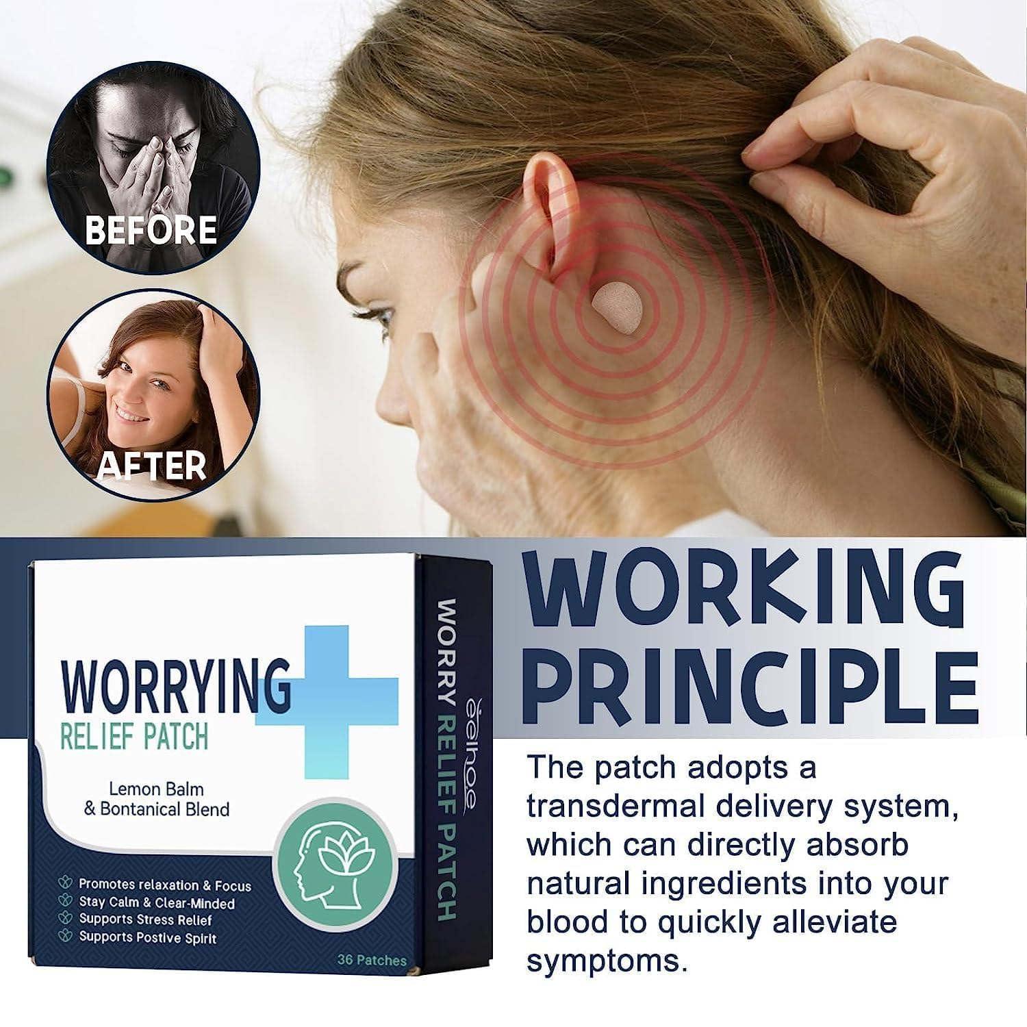 SPAYEIM Anxiety Relief Patch,Patch Relaxing Patches,Stress Relief Patches,Anxiety and Stress Relief Patch (3BOX)