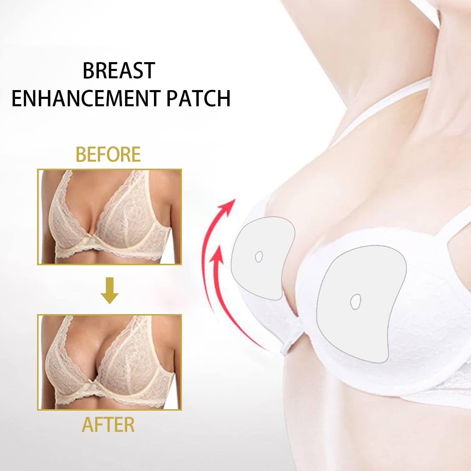 Bamideo 2024 New Breast Enhancement Patch, Ginger Breast Enhancement Patches, Breast Enhancement Upright Lifter Enlarger Patch, Breast Enhancement Mask,Skin Tighting for Improve Sagging (3box)