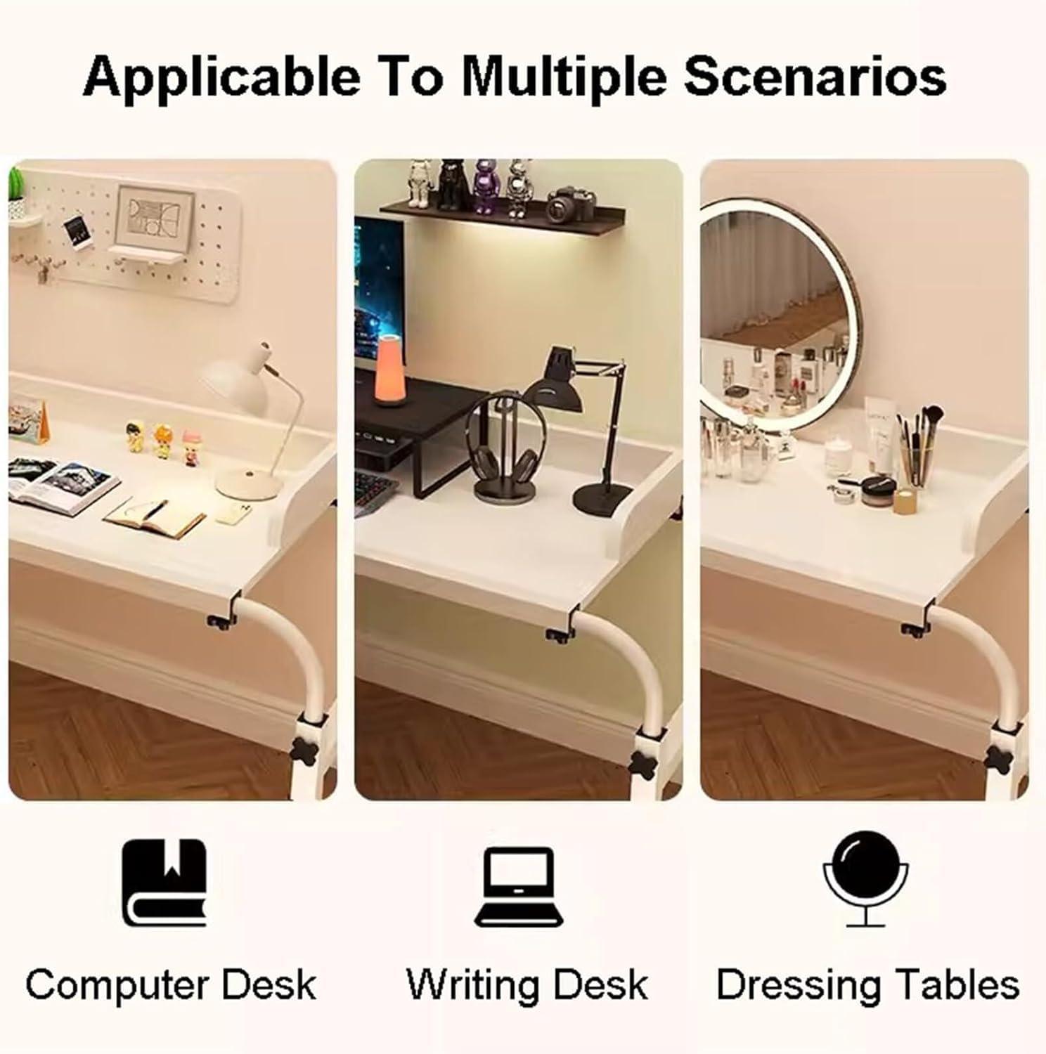 Generic Height Adjustable Laptop Table for Sofa or Bed - Portable Sit-Stand Desk for Home Office Workspace - Standing Computer Desk for Comfortable Work from Anywhere