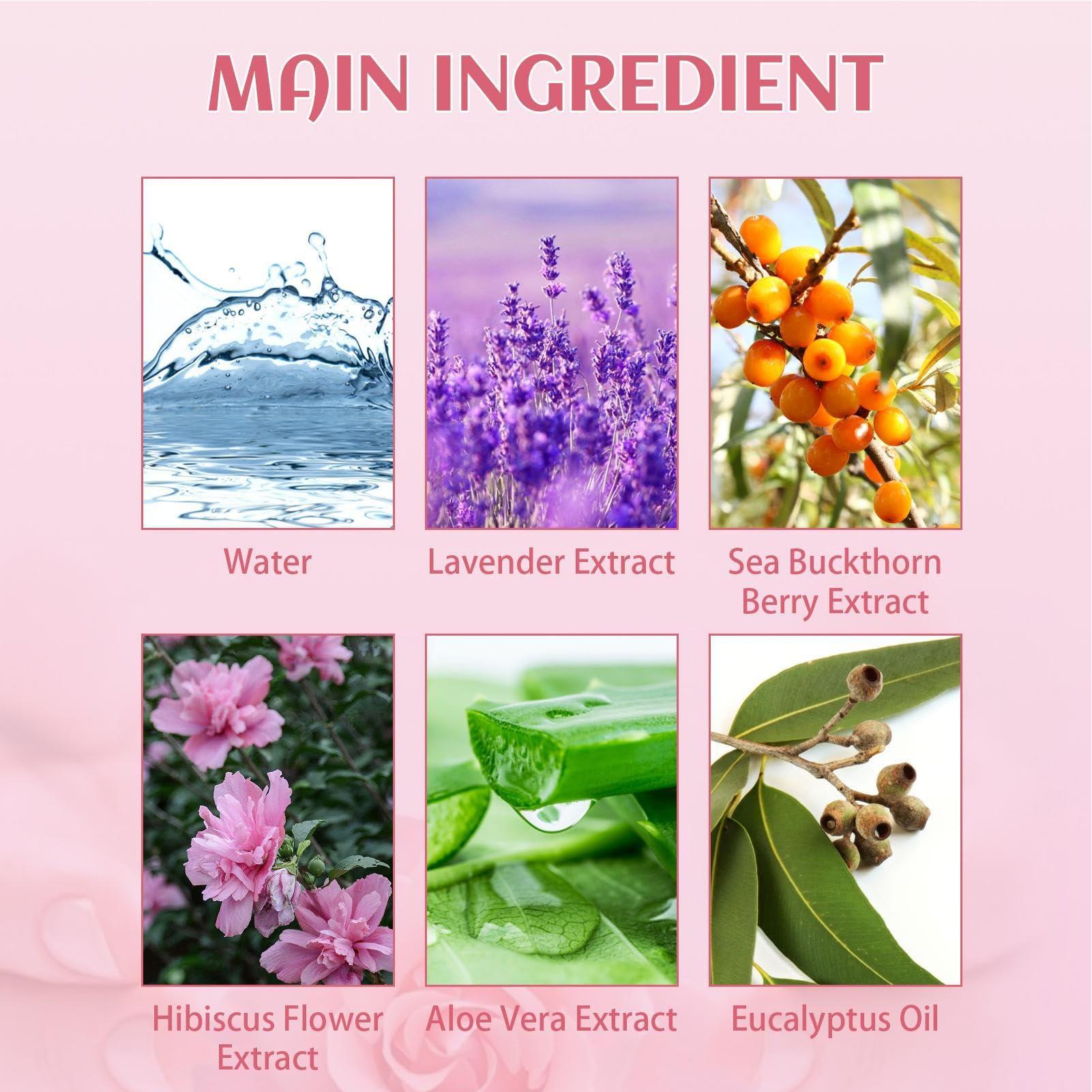 LINGJIONG Feminine Hygiene Spray, Private Parts Spray Feminine Hygiene Products, Intimate Parts Vaginal Care Spray, Intimate Spray, Feminine Spray For Odor Protection, 0.7 Ounce