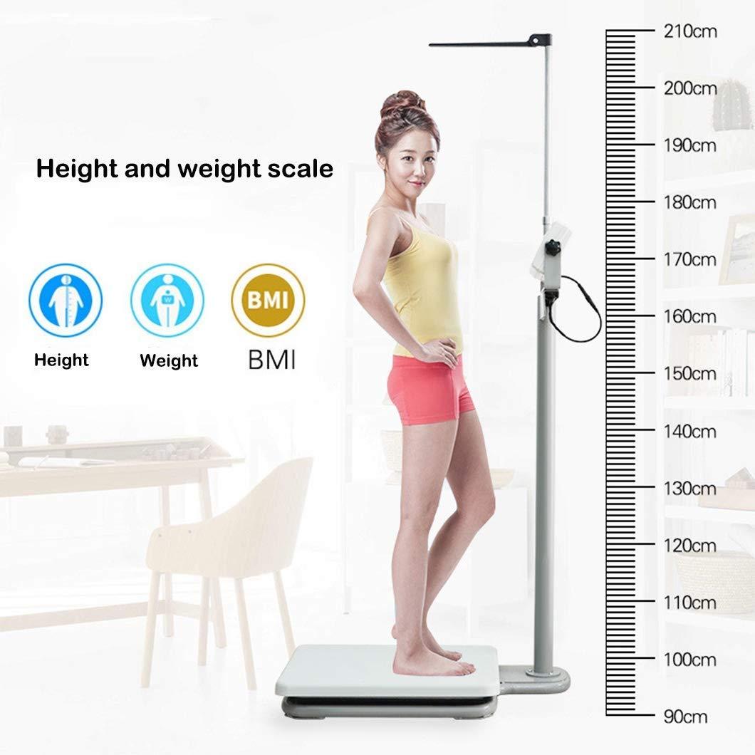 HACSYP Professional Physician Weight Scale - Digital Bathroom Scale, Electronic Medical Scale with Height Rod, For Gym, Hospital(Accuracy 20g)