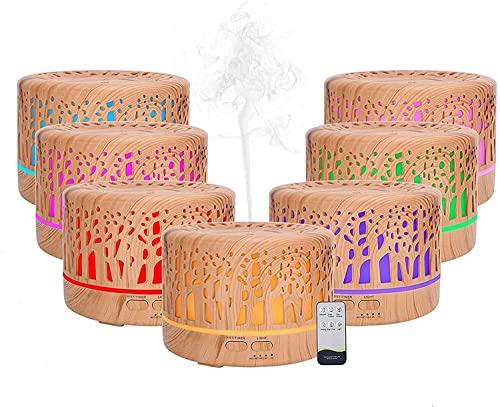 XIXIDIAN XIXIDIAN Electric Aroma Diffuser Air Humidifier Ultrasonic LED Essential Oil Diffuser 700ML