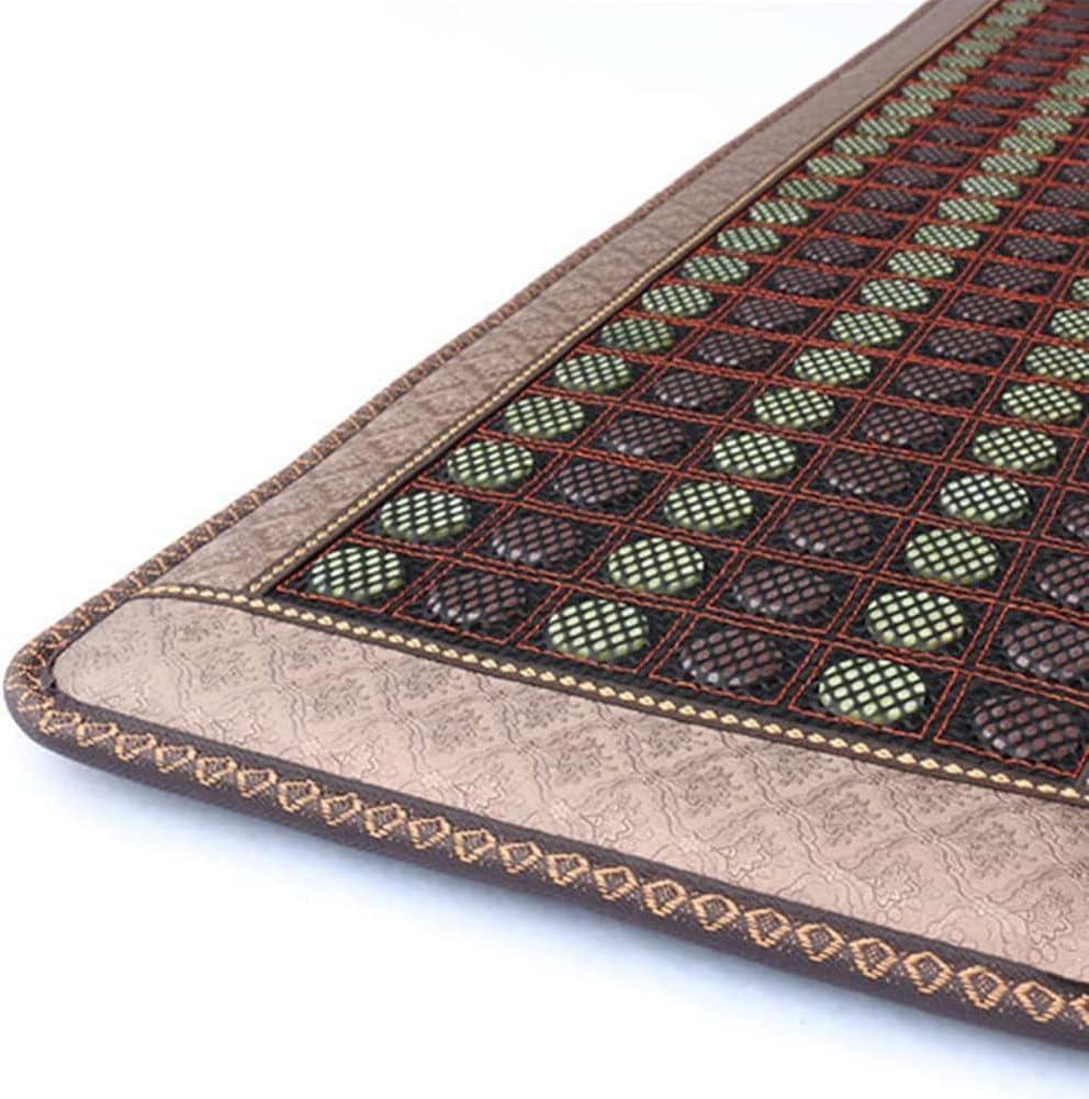 SPUZZO Jade Far Infrared Heating Pad,Bio Crystal Heat Mat,Infrared Heat Therapy Healing,Natural Jade And Tourmaline Stones Heating Mats Adjustable Timer & Temperature For Back Pain And Cramps