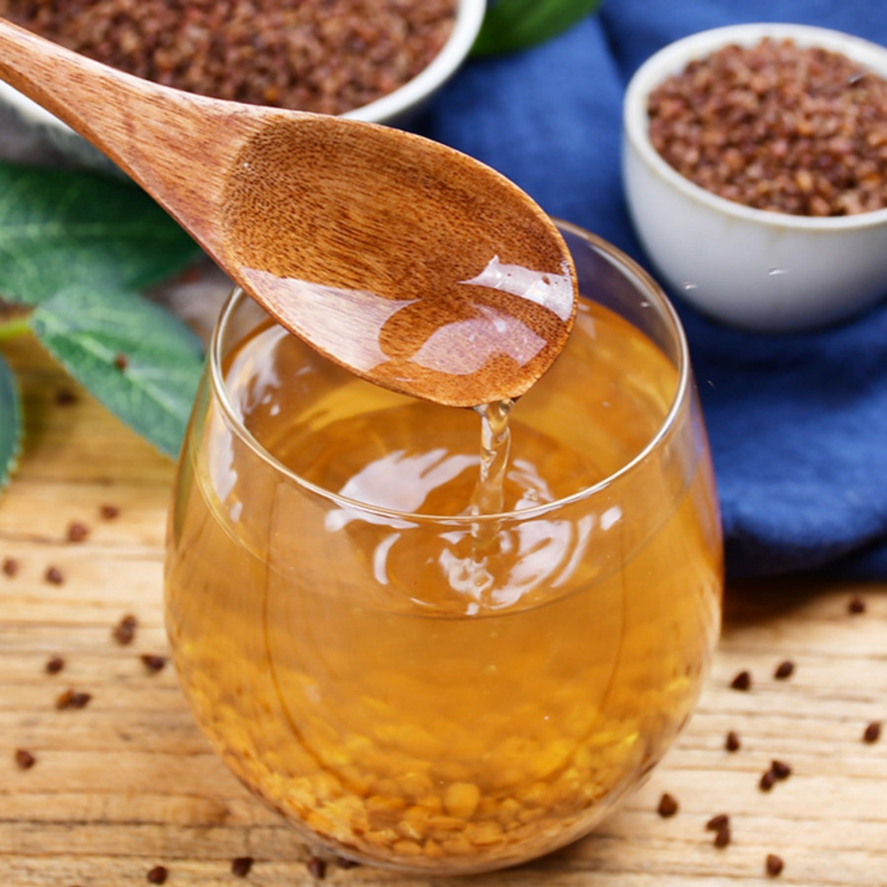 HQZMCTE Natural Premium Herbal Tea Black Buckwheat 280g Chinese Health 9.87oz Daliang Mountain Buckwheat Tea, Restaurant Tea