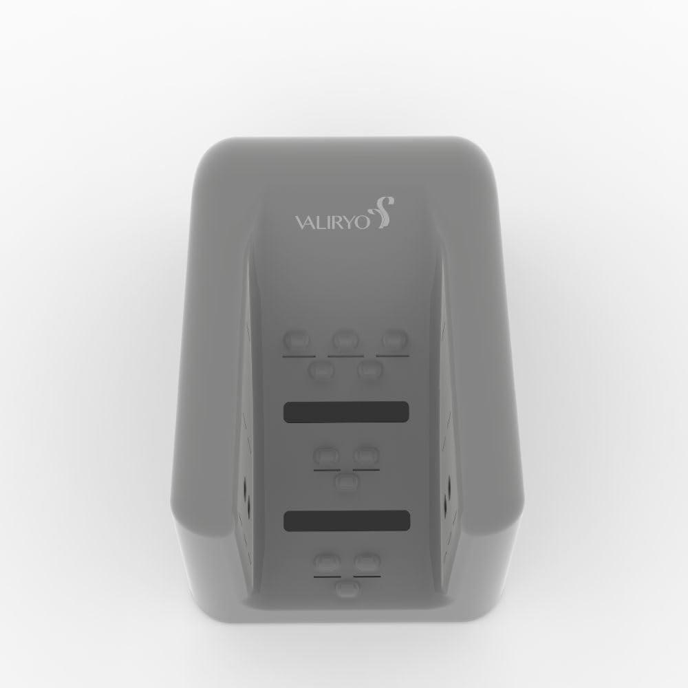 VALIRYO VALIRYO Feet Dryer - 360 Airflow Foot Dryer - Auto Sensor Activation & UV Light for Superior Hygiene - Complete Drying, Comfortable, and Safe (Dusty Grey Gloss)