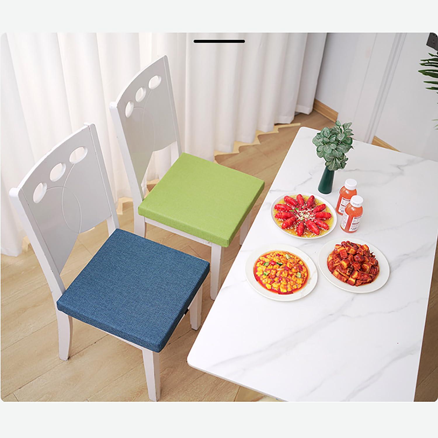 CZSHEYDOKI Thicked Seat Cushion, Shock Absorption Comfort Square Seat Pad, Office Chairs Recliner Wheelchair Car Seat Booster Cushion Dining chair cushions, For The Elderly, Post-Operative and Pregnancy