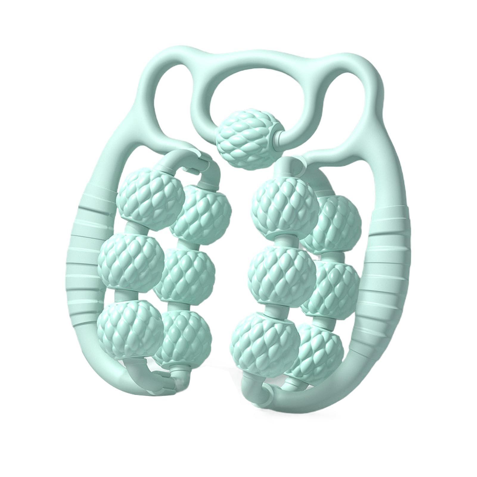 Wpsagek Wpsagek Leg Roller - Double-Row Ring Leg Massager - Body Massage Tools, Muscle Roller, Deep Tissue Massager, Hand Roller for Muscle Soreness, Stiffness and Tightness