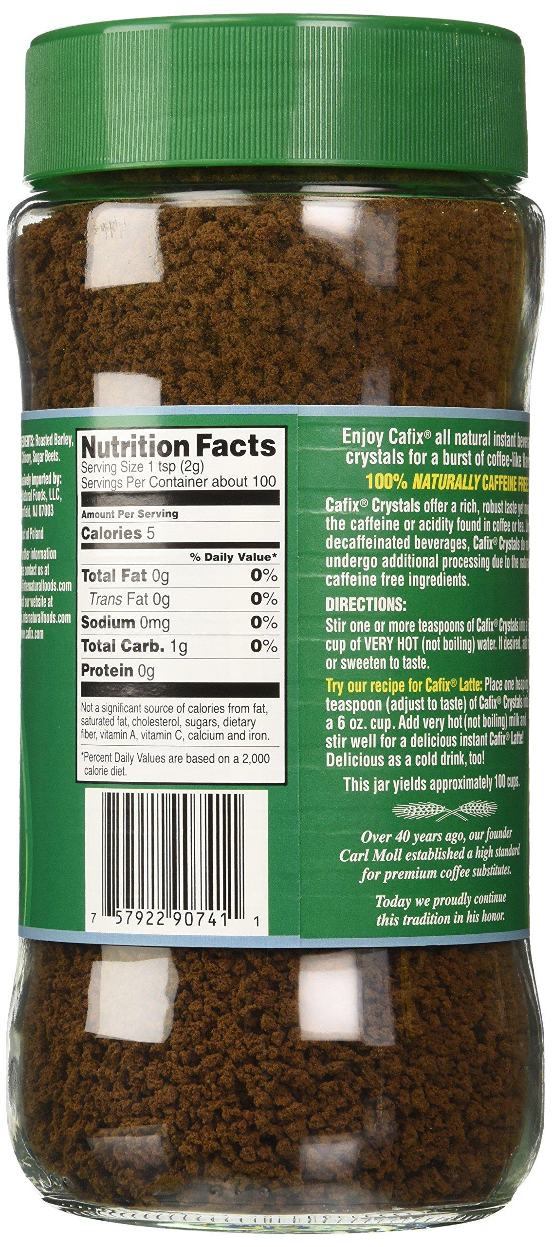 Cafix Cafix, All Natural Instant Beverage Crystals, Caffeine Free, 7.05 oz (200 g)