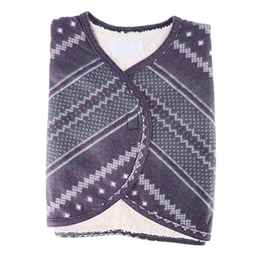 SePkus Shoulder Warm Blanket, Thickened Wheelchair Care Shawl, Portable Wearable Blanket Wrap Shawl, Shawl Shoulder Warm Gift