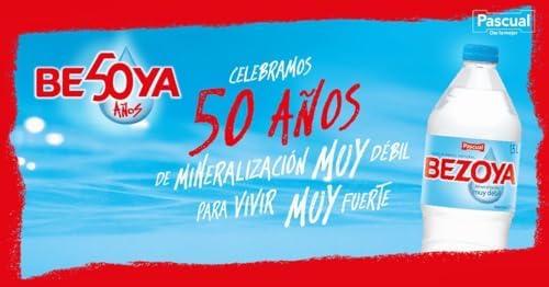 Pascual Bezoya Natural Mineral Water - Pack of 6 x 1L