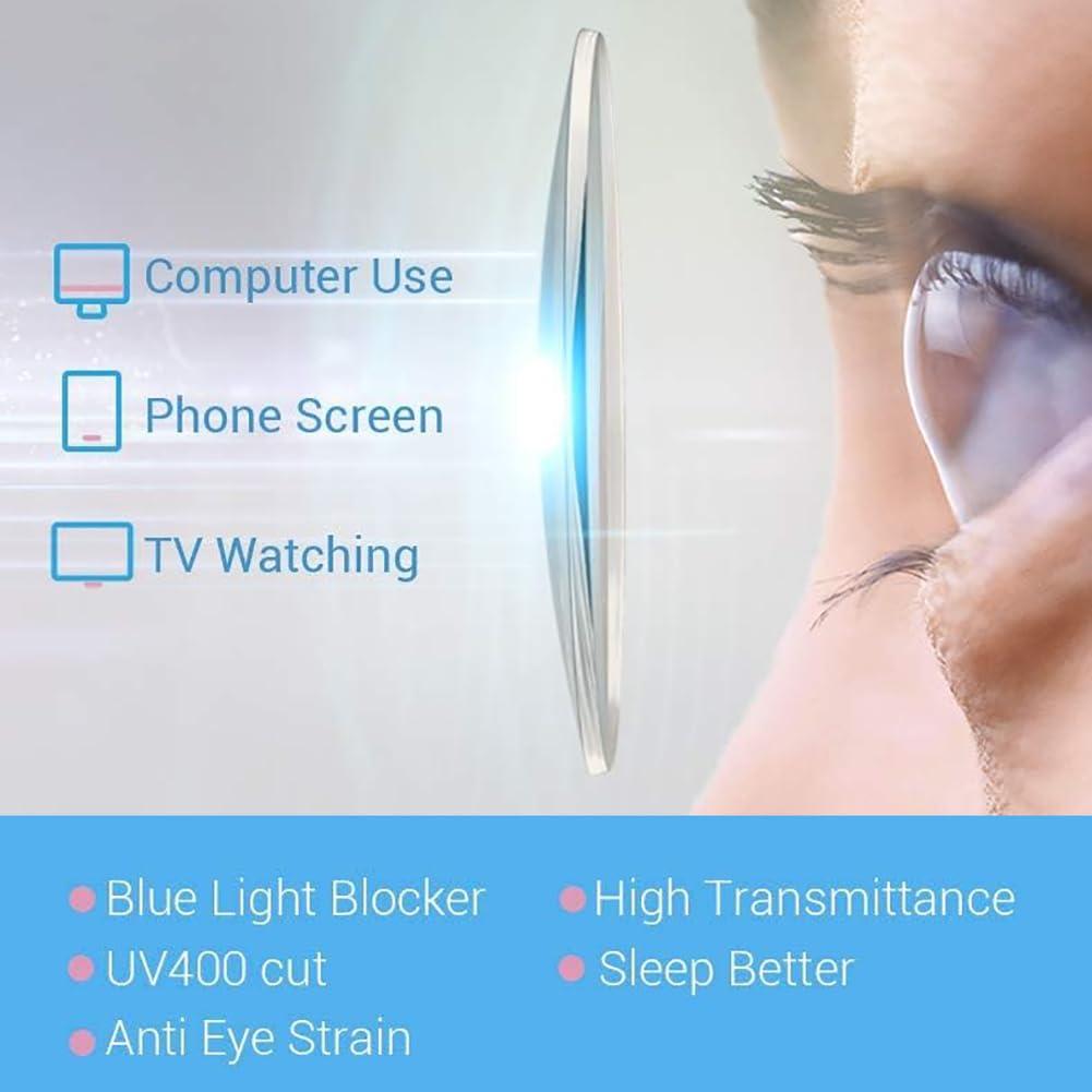 FreshCart Basics Blue Light Blocking Computer Glasses for Men Women Anti Glare Fatigue Reading Glasses for Screens Games TV Phone Ebook,Gray,1.0 x