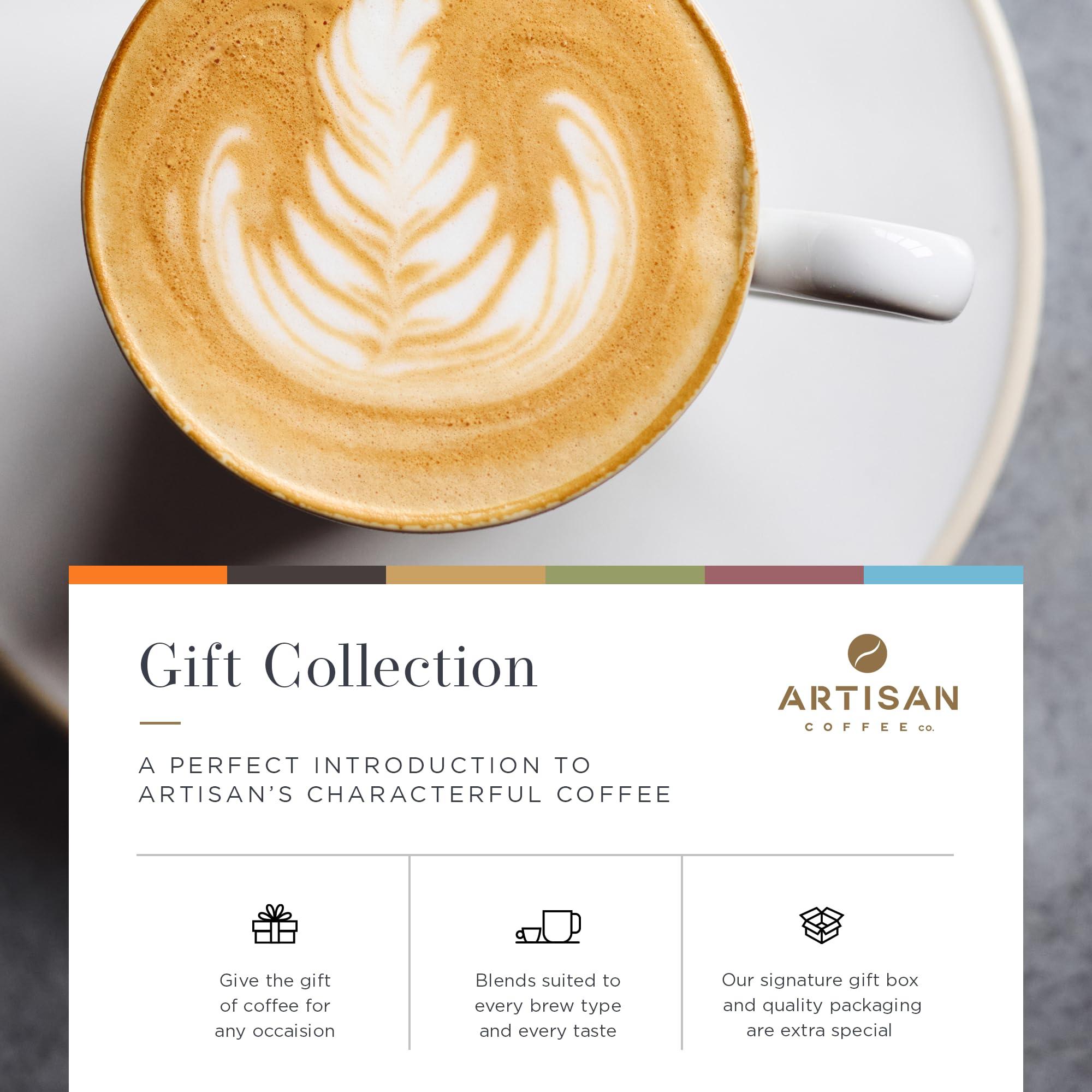 Artisan Coffee Co. Artisan Coffee Co. The Coffee Bag Ultimate Collection | Coffee Gift | Coffee Gift Set | Selection of Characteristic Blends and Roasts | 100% Arabica Beans | 48 Individually Wrapped Coffee Bags