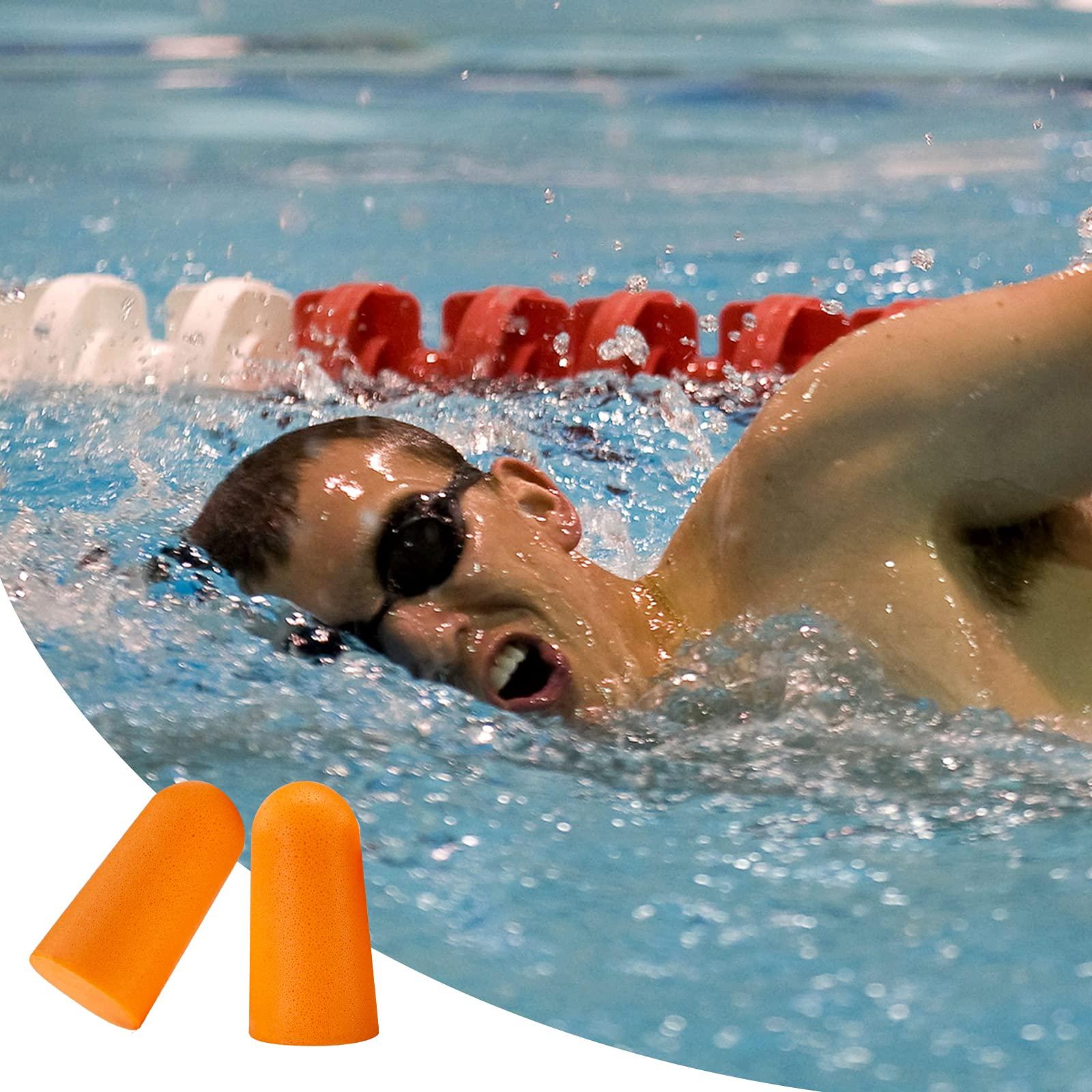 LiteTour 100 Pairs Earplugs for Noise Cancelling Ultra Soft Foam Ear Plugs for Sleeping Snoring Noise Cancel Reusable Earplugs