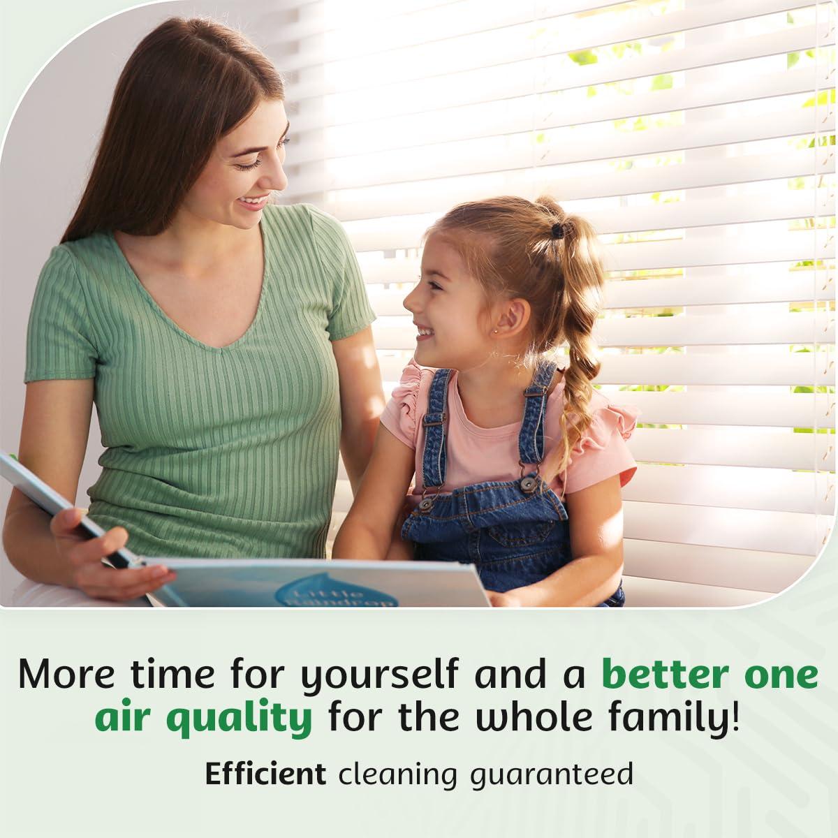 EasySwift EasySwift Blind Cleaners - 50mm Blinds Cleaner Tool Removes Dirt and Dust from Window Blinds - Vacuum Cleaner Attachment - Blinds Duster with Replaceable Brushes and Reducer for Dyson V6 To V15