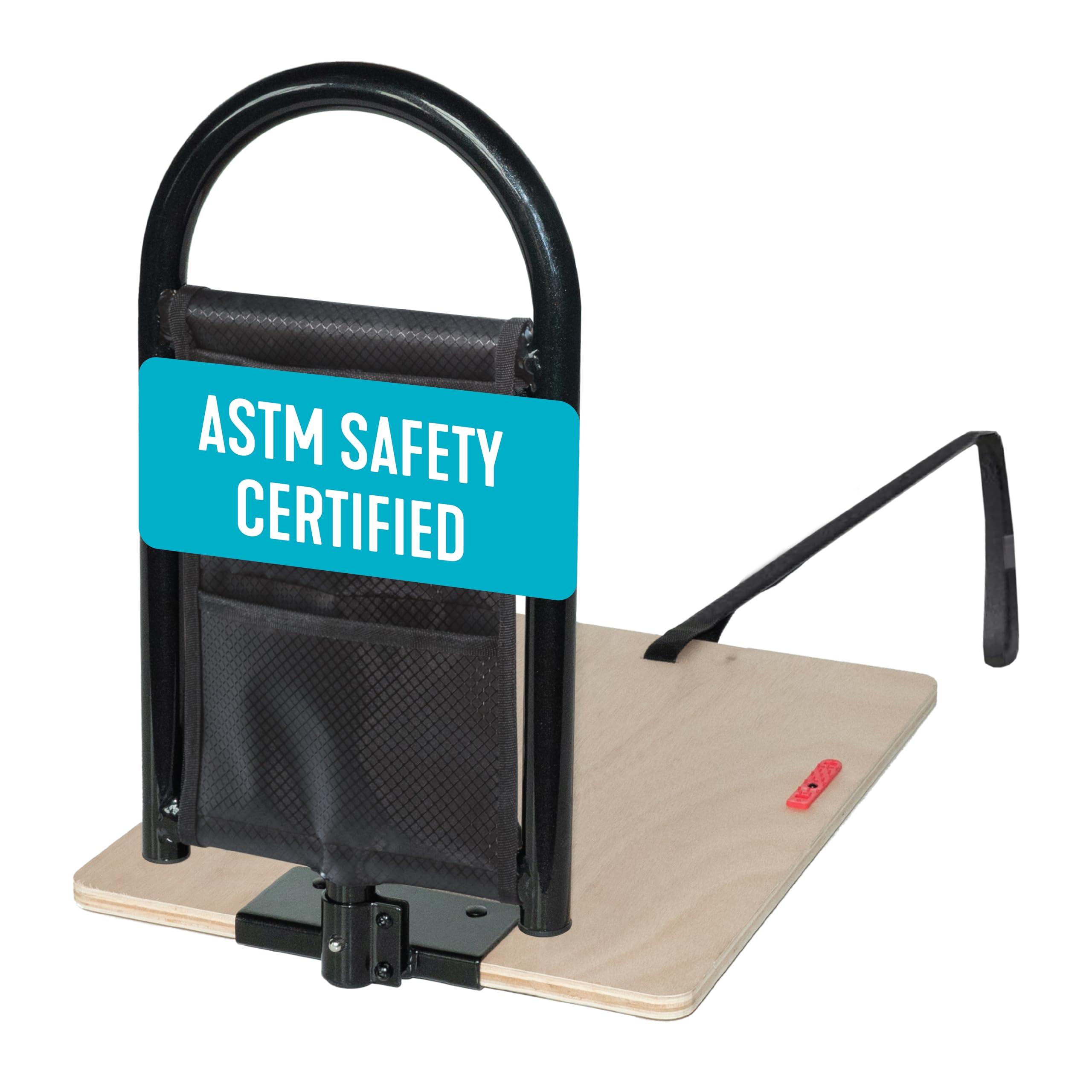 Stander Stander BedCane, Adult Bed Rail and Support Handle, Height Adjustable Elderly Stand Assist with Organizer Pouch (Eligible for VAT Relief in the UK)