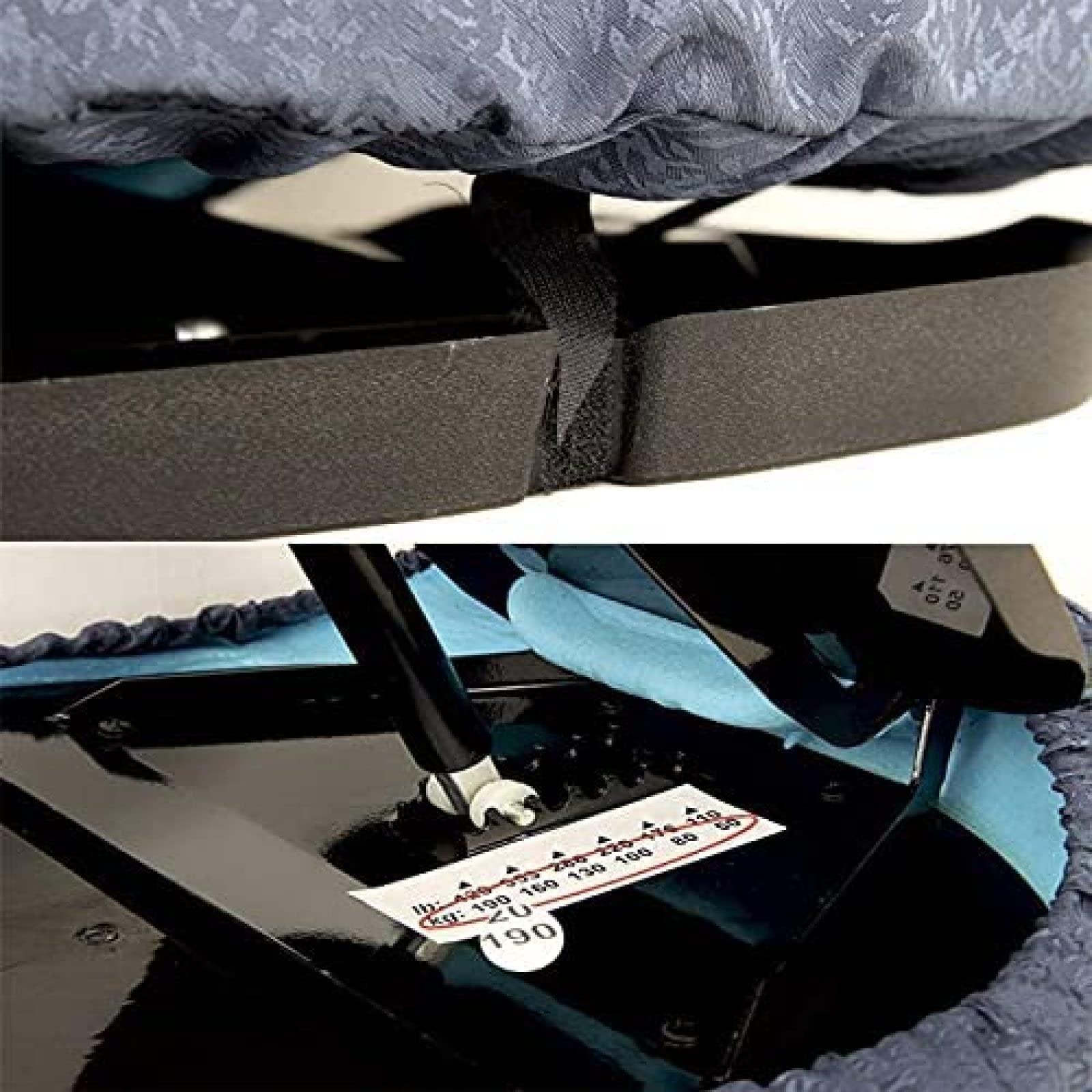 CGonqx Chair Lift Seat Assist Cushion, Automatic Lifting Chair Easy Powered Adjustable Lift Seat Assist Cushion With Capacity Up To 150 Kg, Memory Foam Cushion