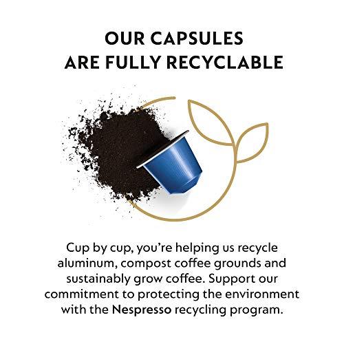 Nespresso Nespresso Capsules - Vivalto Lungo Decaffeinato - 50 Capsules, 5 Sleeves - New Decaf variety