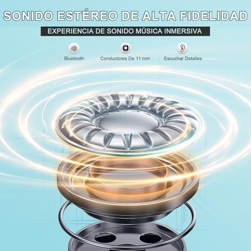 TPfocus TPfocus Sleep Mask Headphones Bluetooth Sleep Headphones, Wireless Sleep Headphones for Side Office, Air Travel, Cool Tech Gadgets (3D-Classic Black)