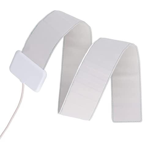 Fockety Sleep, Realtime Response No Delay Non Contact Acquisition Heart Rate Respiration Rate Sleep Tracking Pad Rollable Lightweight Sleep Sensor Pad for Hospitals, Bedrooms