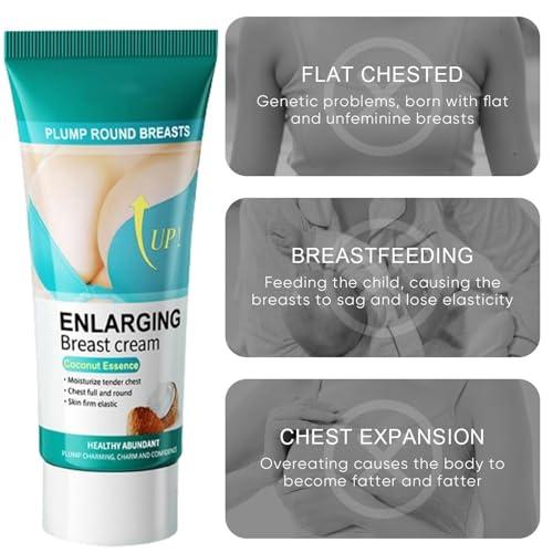 Generisch Breast Firming and Firming Cream, Breast Cream for Larger Breasts, Breast Firming Cream for Fast Growth for Saggy Breasts, Papaya and Breast Growth Cream